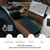 Keyboard Cherry KW 9200 MINI Spanish Qwerty Black-12