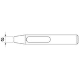 Hole punch Paffrath DIN 7200 B 250 mm 10 Pieces-1