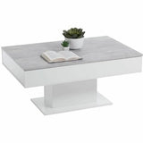 Centre Table FMD White Grey-0