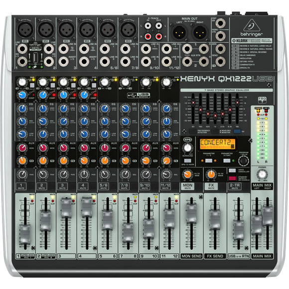 Mixer Behringer QX1222USB 16-0