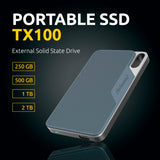 External Hard Drive INTENSO TX100 2 TB SSD-18