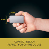 External Hard Drive INTENSO Intenso eSSD TX800 2Tb USB-C 3.2 Gen2 SSD 2 TB HDD-1