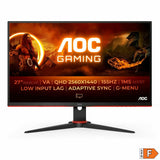 Gaming Monitor AOC Q27G2E/BK Quad HD-4