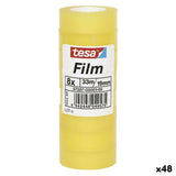Adhesive Tape TESA Transparent 19 mm x 33 m 8 Pieces (48 Units)-0