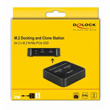 Dockstation DELOCK 64177 Black 10 Gbps-1