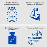 Perforating hammer Scheppach AB1500X 1300 W-1