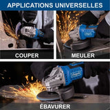 Angle grinder Scheppach BC-AG125-X-3