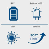 Circular saw Scheppach 20 V-2