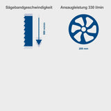 Circular saw Scheppach 350 W 230 V-7