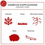 Multi-function brushcutter Scheppach OMF52-4P 55 cc-3