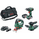 Drill and accessories set BOSCH PSR 1800 LI 18 V-0