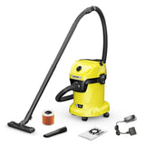 Cordless Vacuum Cleaner Kärcher 1.628-551.0 Yellow Black 225 W-10