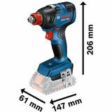 Drill and accessories set BOSCH GDX Electric 18 V-4