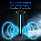 Portable Bluetooth Speakers Medion LIFE P61552 Black-7