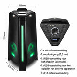 Portable Bluetooth Speakers Medion LIFE P61552 Black-2