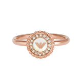 Ladies' Ring Emporio Armani EGS3020221505 Rose gold-0