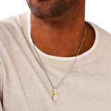 Ladies' Necklace Emporio Armani EGS3073040 Silver-1