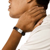 Men's Bracelet Emporio Armani EGS3135040 Brown-1