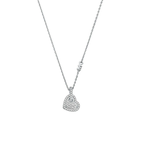 Ladies' Pendant Michael Kors MKC1747CZ040 Silver-0