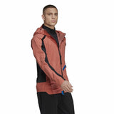 Men's Sports Jacket Adidas Utilitas Red Orange-4