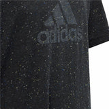 Child's Short Sleeve T-Shirt Adidas Black-4