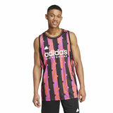 Men's Sleeveless T-shirt Adidas House Of Tiro Tank Top Purple-3