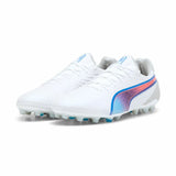 Adult's Football Boots Puma King Ultimate Mg White-3