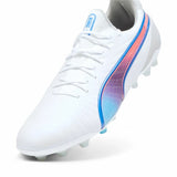 Adult's Football Boots Puma King Ultimate Mg White-1
