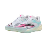 Basketball Shoes for Adults Puma All-Pro Nitro™ 2 White-3