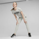 Short Sleeve T-Shirt Puma Squad Graphicc Tlight Light grey (XS)-5