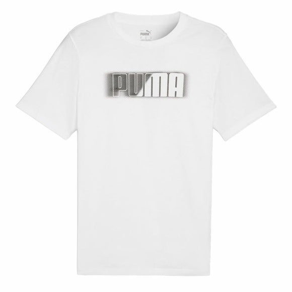 Men’s Short Sleeve T-Shirt Puma Graphics Wording-0