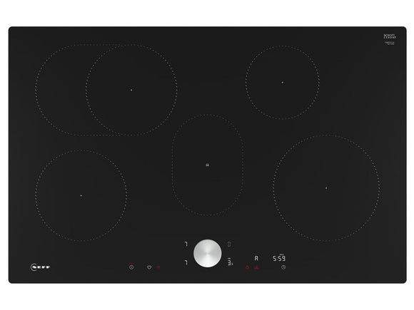 T58PTF1L0 N 90, Autarkes Kochfeld (schwarz/edelstahl, 80 cm)-0