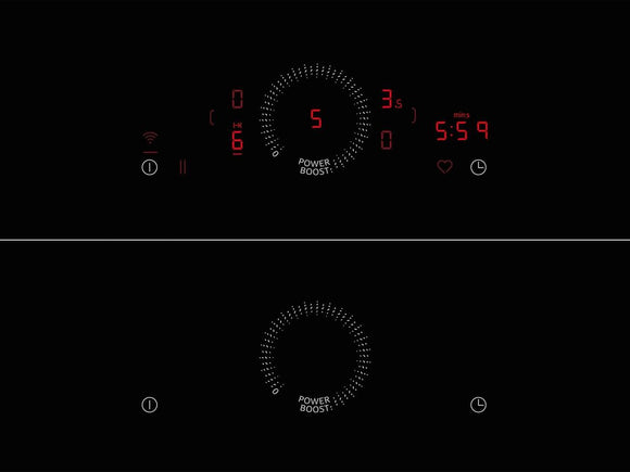 V58NHQ4L0 N 70, Autarkes Kochfeld (schwarz, 80 cm, mit integriertem Dunstabzug)-0