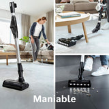 Stick Vacuum Cleaner BOSCH BBS711W White Black-12