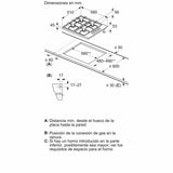 Gas Hob Balay 3ETX463BB 60 cm-1