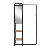 Hall Black 100 x 185 x 37 cm-0