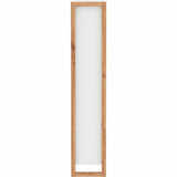 Shoe Rack White Oak 70 x 25 x 125 cm-1