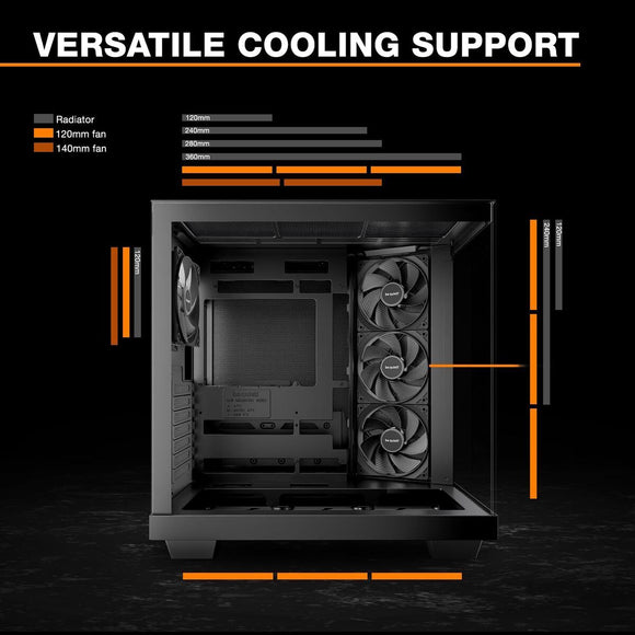 ATX Semi-tower Box Be Quiet! BGW83 Black-10