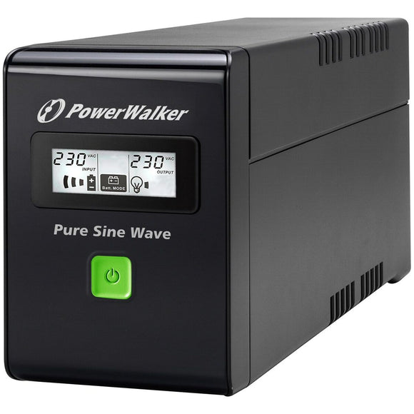 Uninterruptible Power Supply System Interactive UPS Power Walker VI 800 SW FR 480 W-0