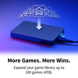 External Hard Drive Toshiba HDTX240EK3CA Black 4 TB HDD Shell Magnetic-7