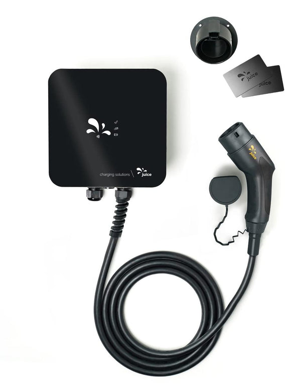 JUICE CHARGER me (schwarz/silber, 11 kW, 5 m Kabel, RFID, MID-Energiezhler)-0