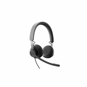 Headphones with Microphone Logitech 981-000870 Black Graphite-0