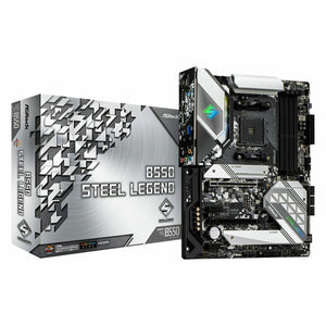 Motherboard ASRock B550 STEEL LEGEND AMD B550 AMD AMD AM4-0