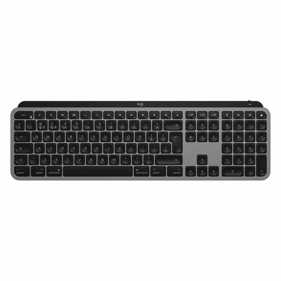 Keyboard Logitech 920-009842 Black Grey Silver Spanish Qwerty-0