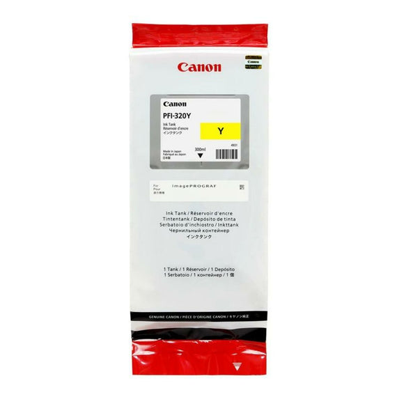 Original Ink Cartridge Canon PFI-320Y Yellow-0