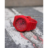Unisex Watch Casio GA-2100-4AER Red Multifunction-3