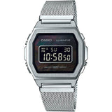 Men's Watch Casio A1000M-1BEF Black Silver-0