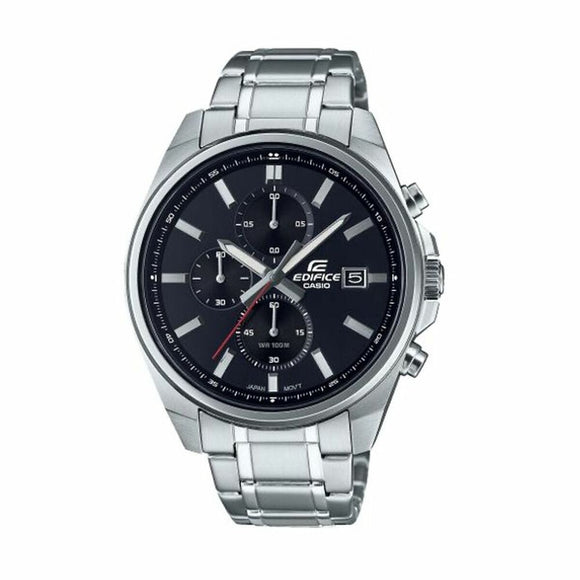 Men's Watch Casio EFV-610D-1AVUEF Black Silver-0