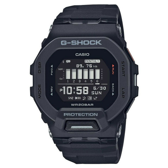 Men's Watch Casio G-Shock G-SQUAD STEP TRACKER BLUETOOTH® Black (Ø 40 mm) (Ø 46 mm)-0