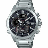 Men's Watch Casio ECB-30D-1AEF Ø 46 mm Black Silver-0